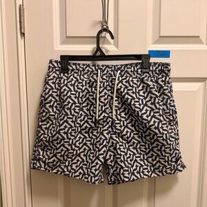 Mens Superdry Mesh Lined Swim Trunks